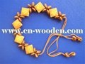 wooden beads bracelet,wooden beads necklace,wooden bangle,wooden ring 1