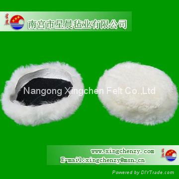 wool polishing pad