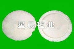 one-side wool polsihing pad