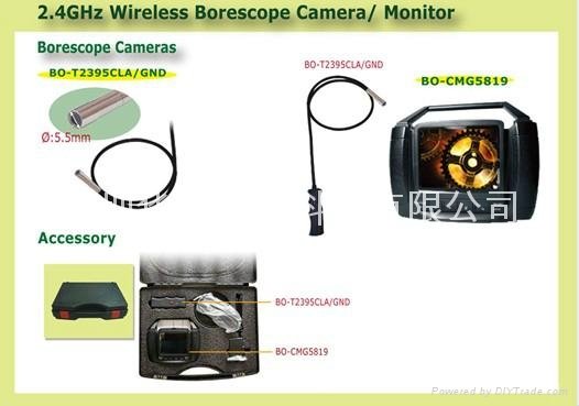 工業內窺鏡 無線視頻傳輸DVR錄像 工業級儀器檢查，管道監試 3