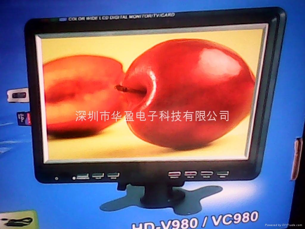 9.8 TV monitor