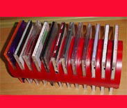 the shelf of CD