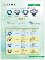 LED underground light