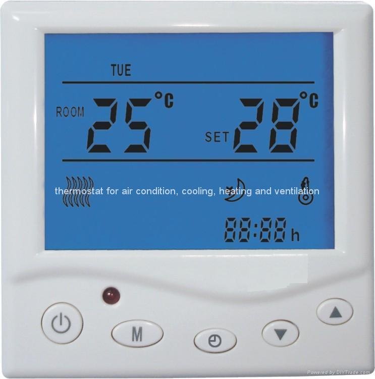 Digital Thermostat for heating cooling & ventilation