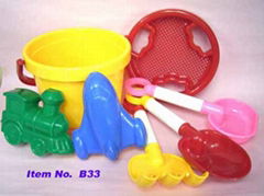 7 Pcs Beach Playset