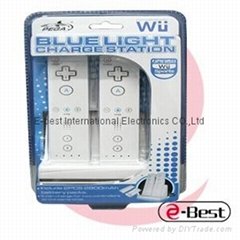 Wii Blue light charge station 