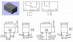 JQC-5F 超小型通用继电器