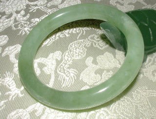 Chinese Jade Bangle Bracelets