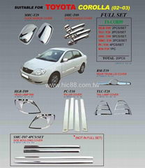 Chrome Accessories, Door Handle Cover, Mirror Cover