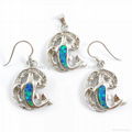 Fashion jewelry set-opal jewelry set 3