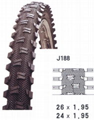 Bicycle tyre & tube