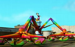 New type Amusement park equipment (Three Star Spinner)