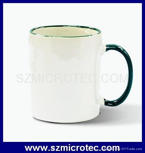 11oz Fringe Color Coated Mug- MT-B003