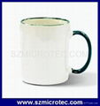 11oz Fringe Color Coated Mug- MT-B003 1