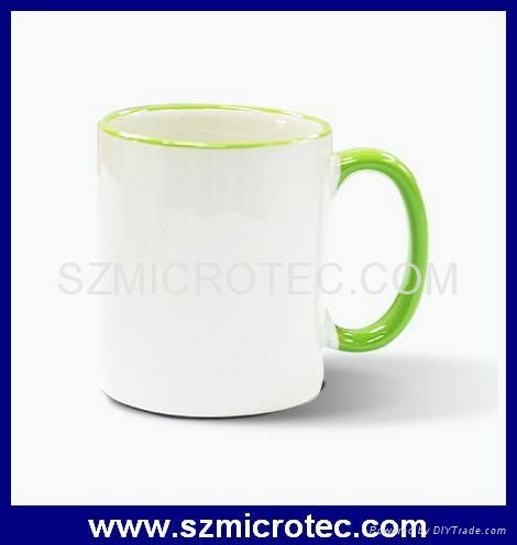 11oz Fringe Color Coated Mug- MT-B003 2