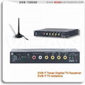 DVB-T8000 Car Digital TV receiver, DVB-T tuner, DV 1