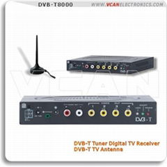 DVB-T8000 Car Digital TV receiver, DVB-T tuner, DV