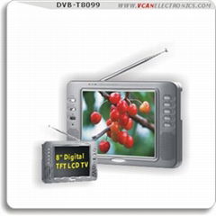 DVB-T8099 8" car digital TV receiver, DVB-T tuner