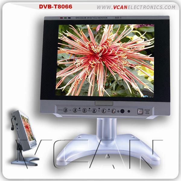 Double Tuner  TFT LCD TV, digital, Analog TV tuner 2