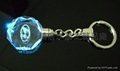 crystal key chain|crystal 3D laser key chain 3