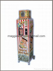 coin operated popcorn vending machine