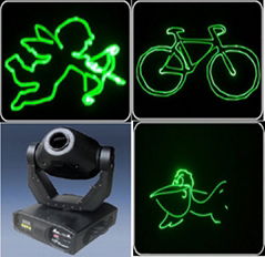 Moving Head Laser(100mW, Green)