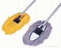 fiber dust mop