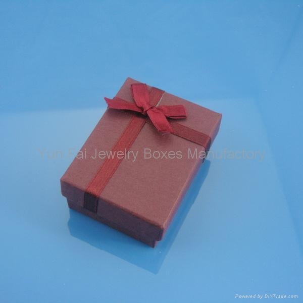 BOWKNOT JEWELRY BOX/PAPER JERWELRY BOX/RIBBON BOX