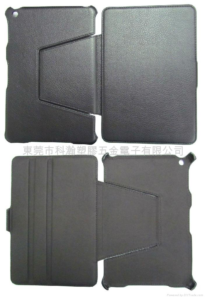 Mini ipad hot shaping leather case 2