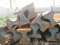 Sell steel rails and its fittings