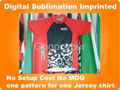 Sublimation Digital Imprinted For Fashion Jersey  1