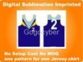 Sublimation Digital Imprinted For Fashion Jersey  2
