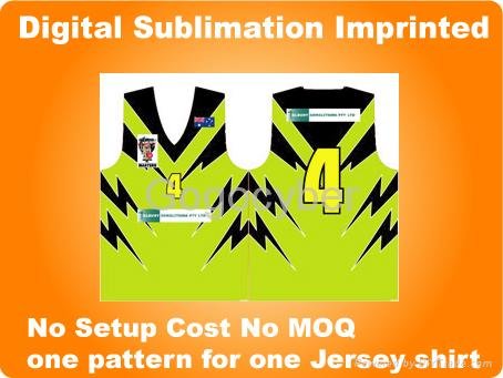 Sublimation Digital Imprinted For Clothes 