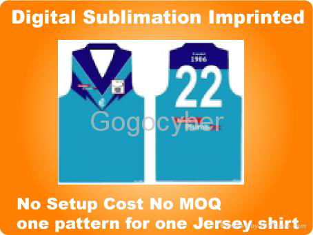 Sublimation Printing For Sport Shirt 