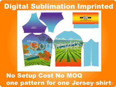 Sublimation Printing For Sport Shirt  2