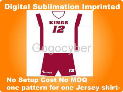 Sublimation Printing For Sport Shirt  3