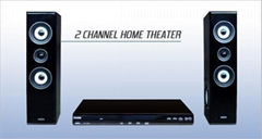 2.0 CHANNEL (DVD + SPK) HOME THEATER