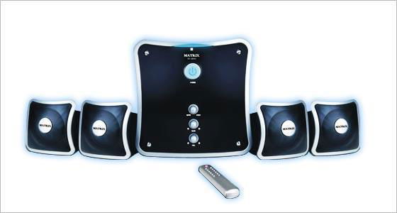 4.1 Channel High Performance Speaker (Remote Control)