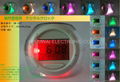 7 COLOR LED CLOCK