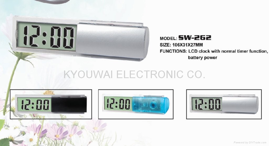 LCD 电子钟