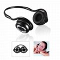 Bluetooth Stereo Headset with Back-hang