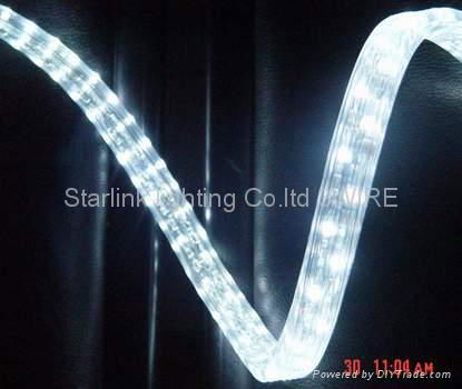 Led Rope Light   Round 9MM 13MM And Flat 2. 3 .4.5 Wire 220V 2