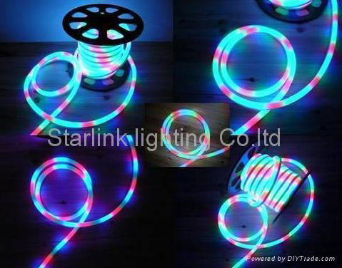 Led Neon Flex  LIGHT,220v,  , Decorative RGB For Buliding 3