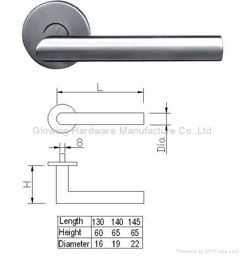 tubing lever handle  2