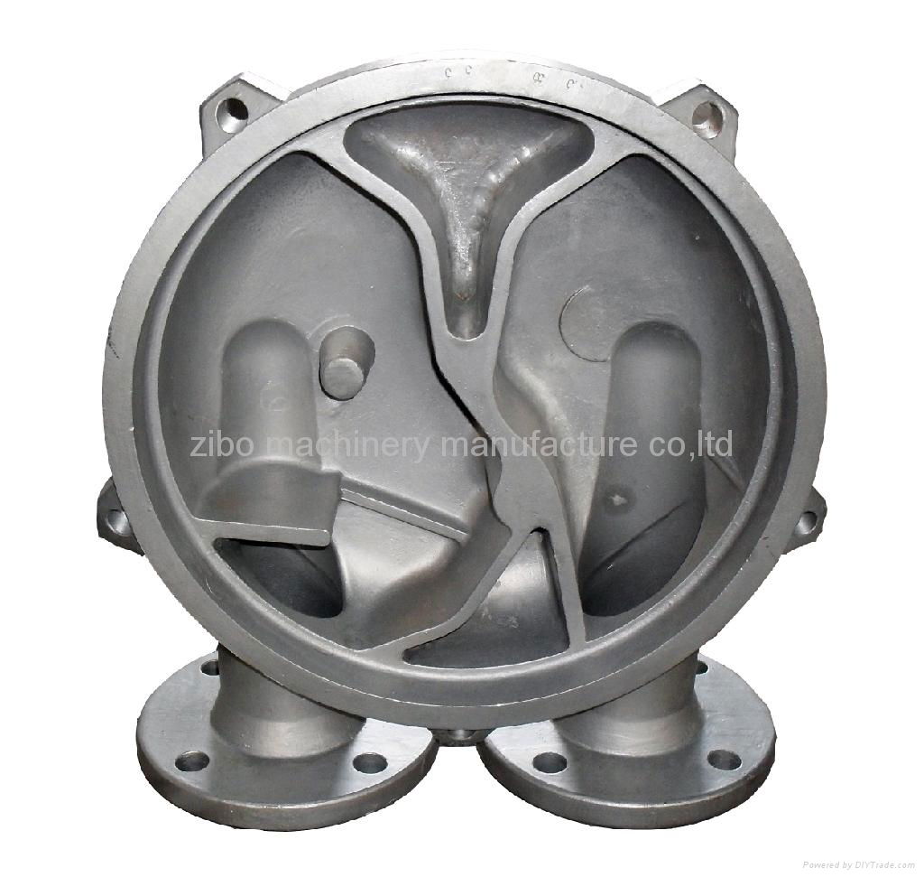 stainless steel casting vacuum pump cover