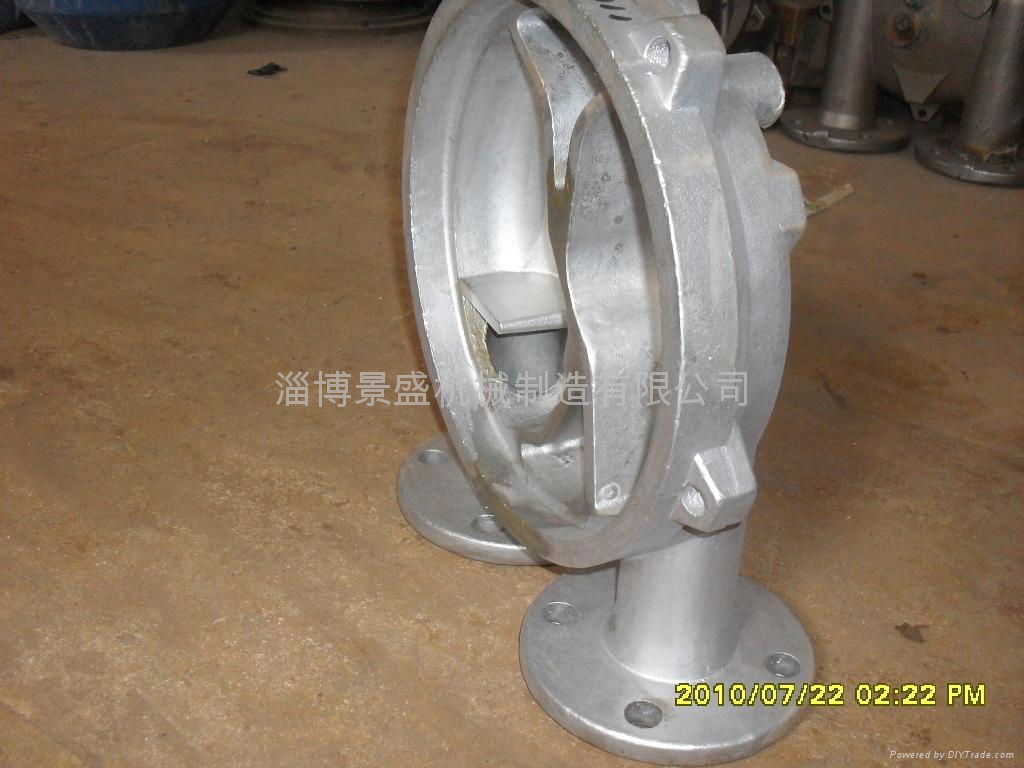 precision casting Pump cover 3