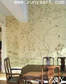 handmade wallpaper mural 12