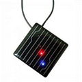 Solar MP3 Player Panel Necklace