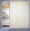 Fabric vertical blind, PVC vertical