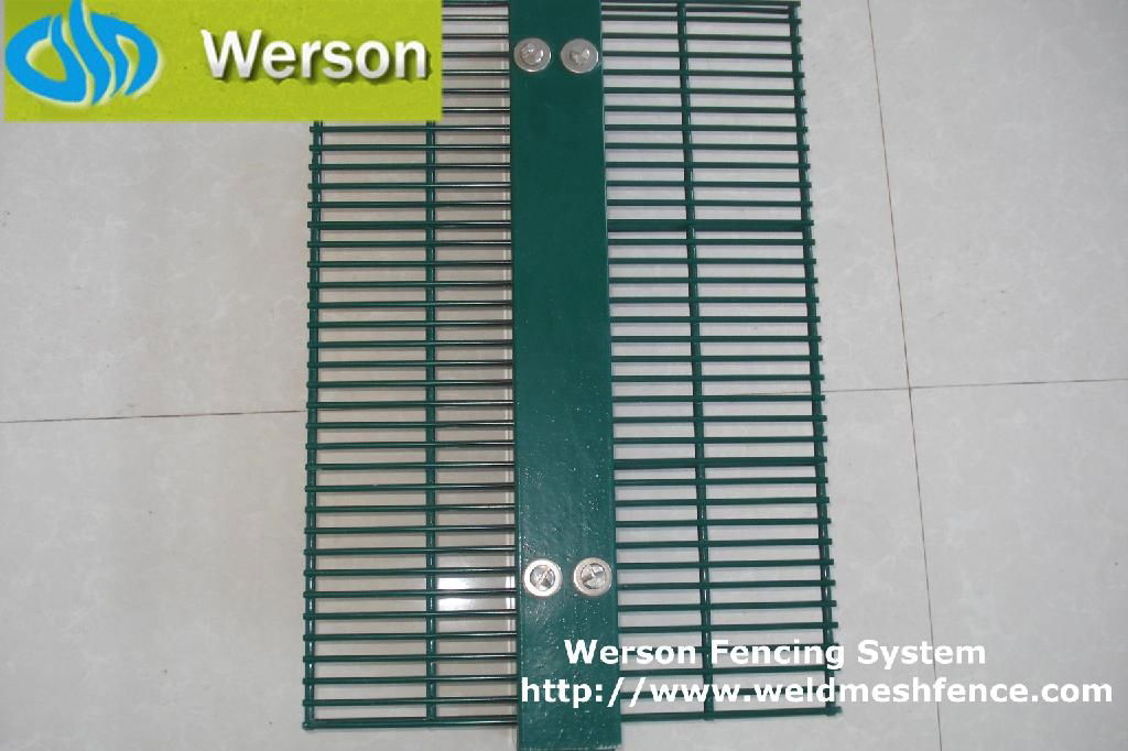 Werson Securextra 358 Maximum Security Fencing System